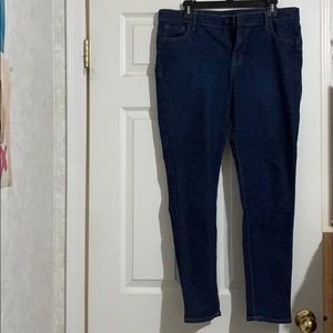Old Navy super skinny mid-rise jeans